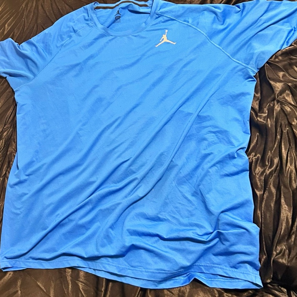 Jordan Blue Short Sleeve Performance Tee